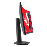 Asus ROG Strix XG32WCS Curved Gaming Monitor, 31.5" QHD (2560 x 1440) Resolution, 180Hz, Anti-glare, 1ms GtG Response Time, DP, HDMI, USB-C, Fully Adjustable Stand, Black, 1 Year Warranty | XG32WCS