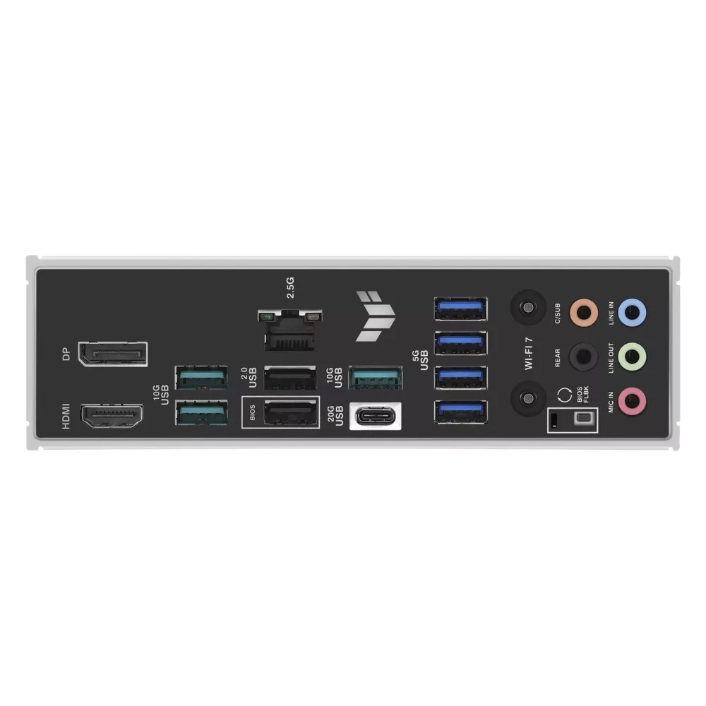 لوحة أم Asus TUF Gaming B850-PLUS WIFI، مقبس AM5، عامل الشكل ATX، ذاكرة DDR5، منفذ PCIe 5.0، منفذ USB 20Gbps، منفذ HDMI، منفذ DP، واي فاي 7، بلوتوث، منفذ إيثرنت Realtek 2.5Gb، درع I/O مُثبّت مسبقًا، Aura Sync، ضمان لمدة سنة | 90MB1J30-M0EAY0