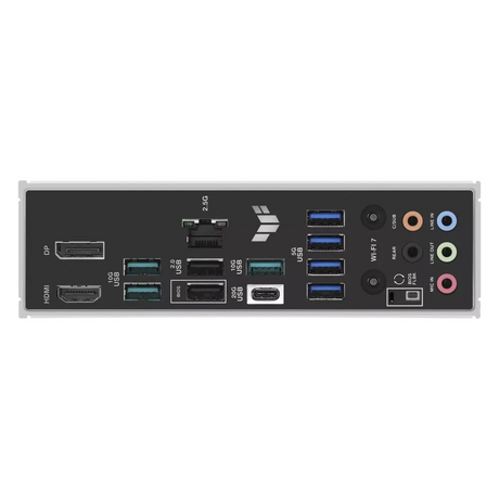 Asus TUF Gaming B850-PLUS WIFI Motherboard, AM5 Socket, ATX Form Factor, DDR5 Ram, PCIe 5.0, USB 20Gbps, HDMI, DP, Wi-Fi 7, Bluetooth, Realtek 2.5Gb Ethernet, Pre-mounted I/O shield, Aura Sync, 1 Year Warranty | 90MB1J30-M0EAY0