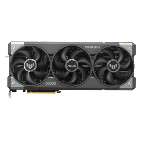 Asus TUF Gaming GeForce RTX 5090 OC Edition Graphics Card, GDDR7 32GB 512-bit Memory, HDMI 2.1b & DP 2.1b Outputs, PCI Express 5.0, 2580 MHz OC Mode Core Clock, 28 Gbps Memory Clock, 3352 AI TOPS, 1 Year Warranty | 90YV0LY0-M0NA00