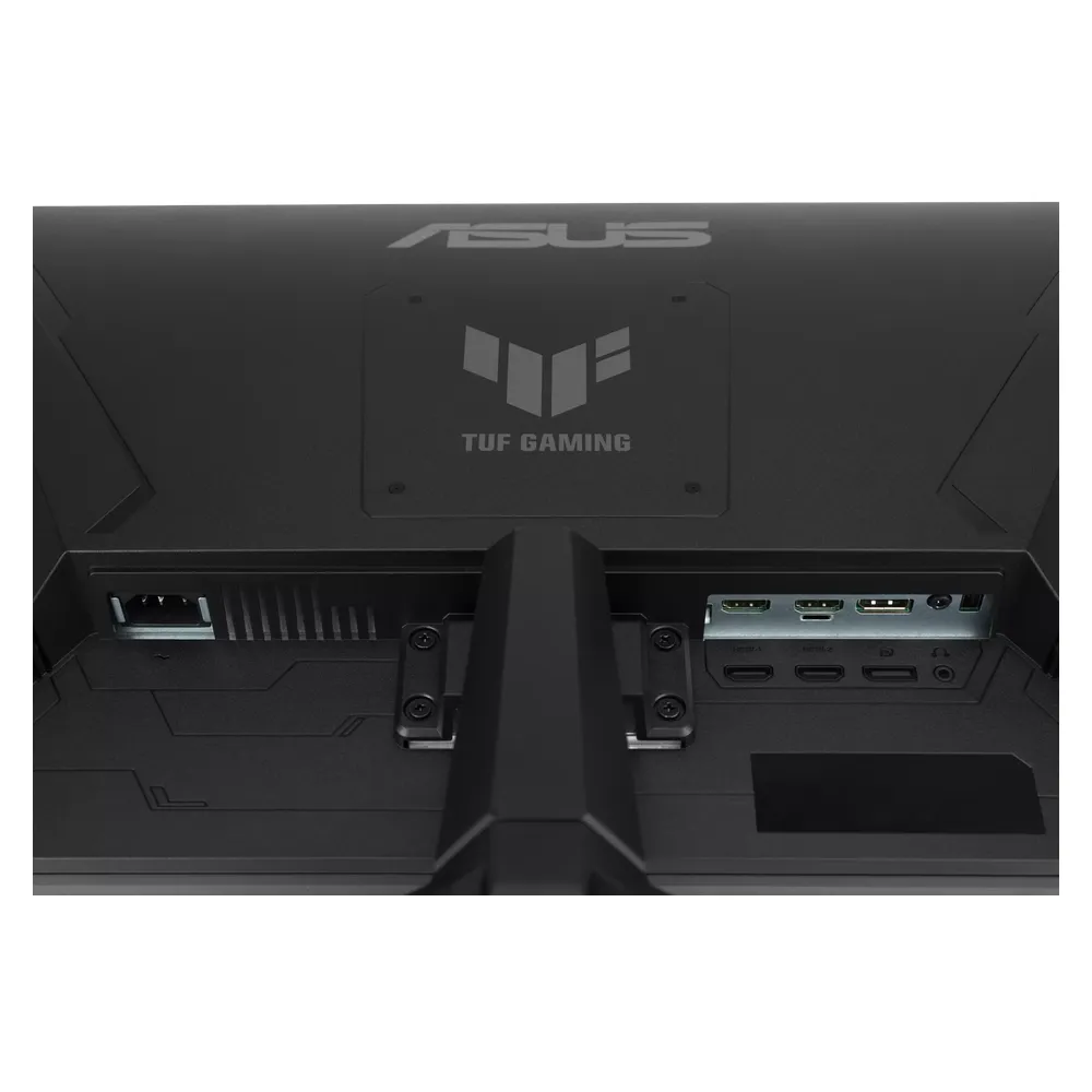 شاشة الألعاب Asus TUF Gaming VG249QM1A، دقة 23.8 بوصة FHD (1920 × 1080)، 270 هرتز، مضادة للتوهج، وقت استجابة 1 مللي ثانية (GTG)، HDMI، منفذ عرض، حامل قابل للتعديل بالإمالة، متوافقة مع G-SYNC، مكبرات صوت مدمجة، أسود، ضمان 3 سنوات | VG249QM1A