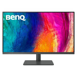 شاشة مصممين بينكيو PD3205U USB-C، مقاس 32 بوصة بدقة 4K (3840 x 2160)، 60 هرتز، مضادة للتوهج، زمن استجابة 5 مللي ثانية، HDMI، DP، USB-C، حامل قابل للتعديل بالكامل، ضمان سنة واحدة | 9H-LKGLA-TBP