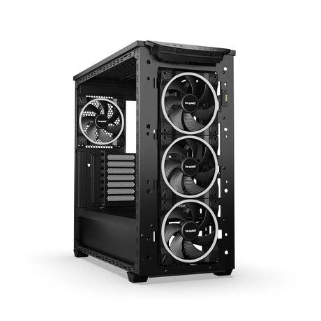 كيس كمبيوتر BE QUIET! Shadow Base 800 FX E-ATX، Tinted Tempered glass Side Panel، 4 × Silent Wings Fans with PWM and AR GB Hub، Full Size دعم كرت شاشة بطول، USB 3.2 Gen 2، أسود، ضمان سنة واحدة | BGW63