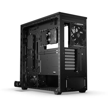 كيس كمبيوتر BE QUIET! Shadow Base 800 FX E-ATX، Tinted Tempered glass Side Panel، 4 × Silent Wings Fans with PWM and AR GB Hub، Full Size دعم كرت شاشة بطول، USB 3.2 Gen 2، أسود، ضمان سنة واحدة | BGW63