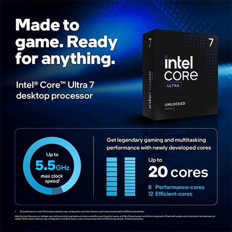 CPU INTEL CORE ULTRA 7 265KF 30MB LGA1851-BOX