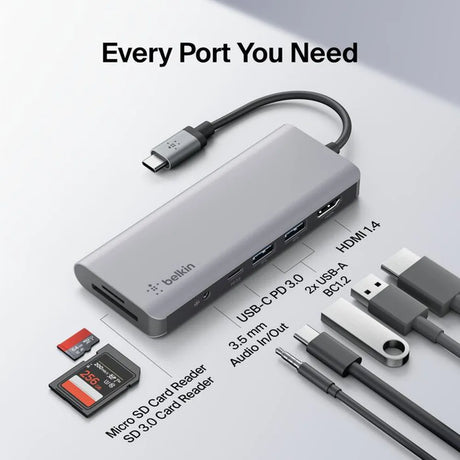 Belkin-7-in-1-USB-C-Multiport-Dock-0523DN