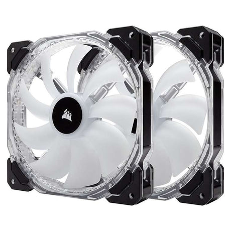 CORSAIR CASE FAN HD140 WITH CONTROLLER 140mm Twin Pack 1 Year Shop Warranty | CO-9050069-WW