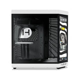 كيس كمبيوتر Hyte Y70 Touch Infinite Dual Chamber Mid-Tower ATX، 3-Piece Panoramic Glass، شاشة 14.9 بوصة Integrated IPS Touchscreen، يستوعب كرت شاشة حتى 422mm، USB 3.2 Gen 2، Panda (Black & White)، ضمان سنة واحدة | CS-HYTE-Y70TI-WB