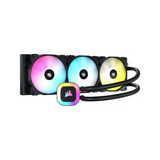 Corsair H150 RGB 360mm AIO Liquid Cooler, Supports Intel, AMD Sockets, Black, 1 Year Warranty | CW-9060054-WW