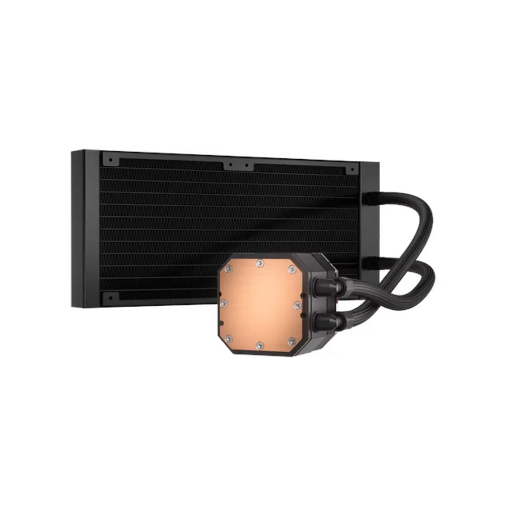 مبرد سائل كورسير آي كيو H100i إيليت كابيلكس إكس تي شامل الكل في واحد بتقنية RGB، رادياتير 240 مم، يدعم مقابس Intel و AMD، لون أسود، ضمان لمدة سنة | CW-9060068-WW