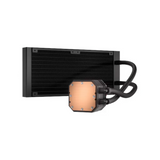 مبرد سائل كورسير آي كيو H100i إيليت كابيلكس إكس تي شامل الكل في واحد بتقنية RGB، رادياتير 240 مم، يدعم مقابس Intel و AMD، لون أسود، ضمان لمدة سنة | CW-9060068-WW