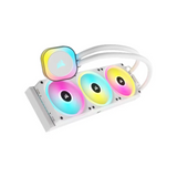 Corsair iCUE Link H150i RGB AIO Liquid Cooler, 360mm Radiator, Supports Intel, AMD Sockets, White, 1 Year Warranty | CW-9061006-WW