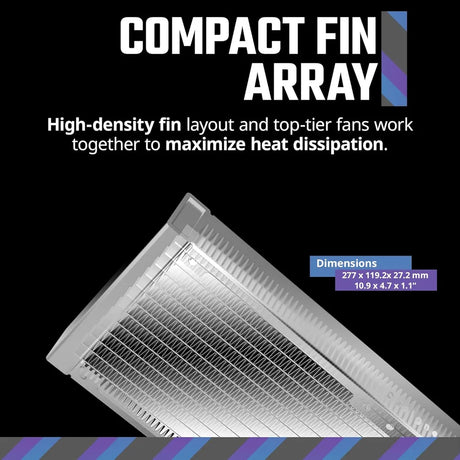 مبرد معالج Cooler Master MasterLiquid Core II Series ARGB، راديتر 240mm، يدعم معالجات Intel، مقابس AMD، مراوح Rifle Bearing، أبيض، ضمان سنة واحدة | MLW-D24M-A18PA-RW