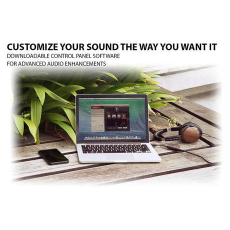 بطاقة صوت خارجية Creative Sound Blaster PLAY! 3 USB DAC Amp، استماع بجودة الاستوديو، SBX Pro Studio، USB-A، ضمان لمدة عام | CL-USBPLAY3