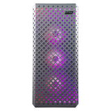 حافظة كمبيوتر XPG Defender Pro Mid-Tower E-ATX، لوحة جانبية من الزجاج المقوى مع تصميم لوحة شبكية، 3 مراوح XPG VENTO AR GB بحجم 120 ملم، دعم بطاقة رسوميات بطول 400 ملم، USB 3.0، أبيض، ضمان لمدة سنة | DEFENDERPRO-WHCWW