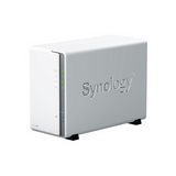 Synology DiskStation DS223j 2 Bay Nas Box، SATA 3.5 بوصة أو 2.5 بوصة، معالج Realtek RTD1619B، ذاكرة وصول عشوائي (RAM) سعة 1 جيجابايت، 55.62 وحدة حرارية بريطانية/ساعة، RJ-45، USB 3.2، ضمان سنتين | DS223j