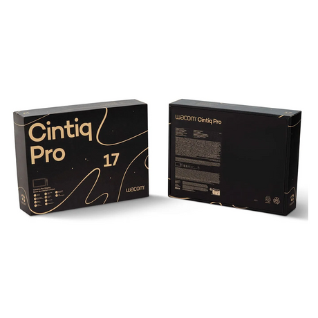 Wacom Cintiq Pro 17 DTH172 Pen Display، دقة 4K (3840 x 2160)، 120Hz Refresh Rate، 8ms Response Time، USB Type-C، 8192 Pen Pressure Levels، ضمان سنة واحدة | DTH172K0B