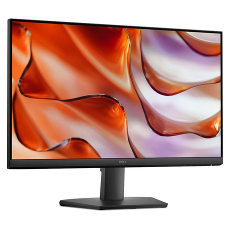 شاشة Dell مقاس 24 بوصة، بدقة وضوح FHD (1920 × 1080)، ومعدل تحديث 100 هرتز، وتقنية مقاومة التوهج، وزمن استجابة 5 مللي ثانية (من الرمادي إلى الرمادي)، ومنافذ HDMI وVGA، وقاعدة قابلة للتعديل بالإمالة، لون أسود، ضمان لمدة 3 سنوات | SE2425HM