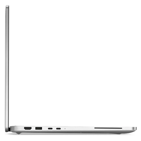 Dell Pro 16 Plus PB16250 Laptop, Intel Core Ultra 7 266V Processor, 16GB RAM, 1TB SSD, 16" FHD+ Display, DOS, English & Arabic Backlit Keyboard, 1 Year Warranty | D-PB16250-U7-266V-16-1-DOS-ARB