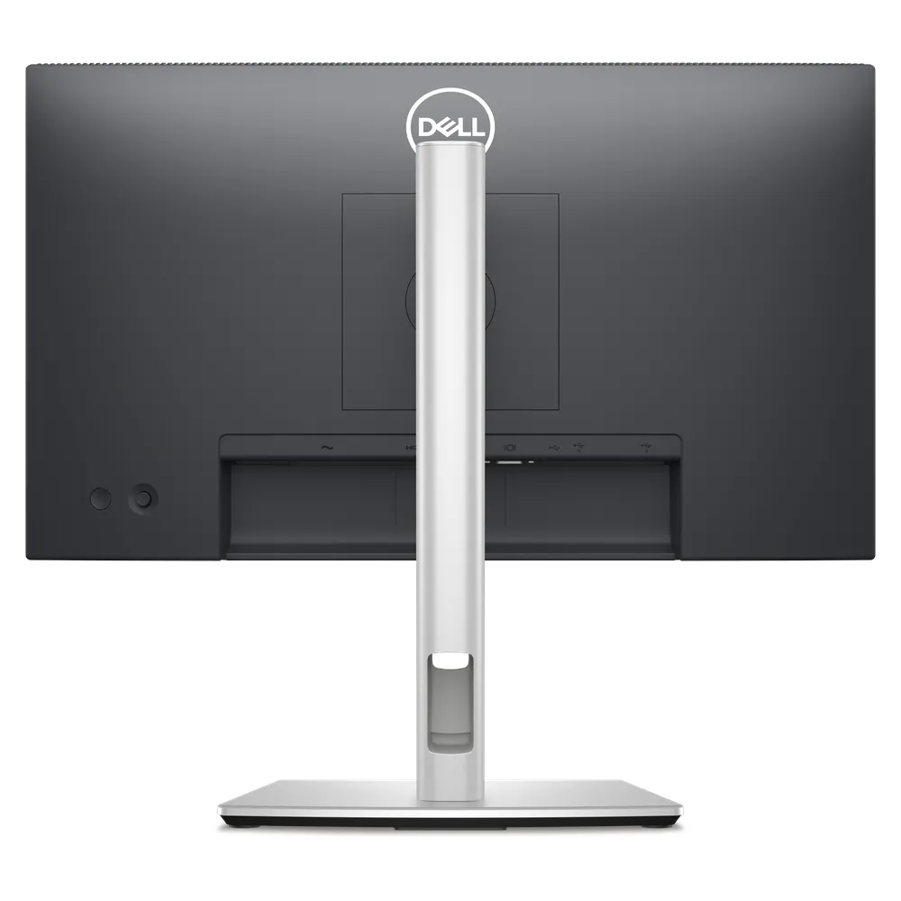 Dell Pro 22 Plus Monitor, 22" FHD (1920 x 1080) Resolution, 100Hz, Anti-glare, 5ms (GTG) Response Time, USB, HDMI, DisplayPort, VGA, Tilt/Pivot/Swivel/Height Adjustable Stand, Black & Silver, 3 Year Warranty | P2225H