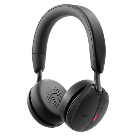 Dell Pro Plus Wireless ANC Headset, USB, Bluetooth, Noise cancellation Microphone, 40 mm Headphone Driver, 750 mAH Battery Capacity, Black, 1 Year Warranty | WL5024