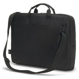 Dicota Slim Eco Motion, Fits up to 13.3" Laptops, Polyester, Water-Repellent Material, Padded Notebook Compartment, Front Accessory Storage, Rear Document Compartment, Padded Handle, Removable Adjustable Shoulder Strap, Black, 1 Year Warranty | D31868
