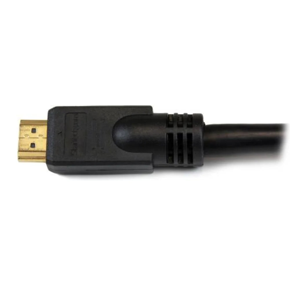 G-MAX 15M High Speed HDMI 1.4V Cable, Gold Plated Connector, RoHS Certified, PVC Jacket, Ferrite Cores, Black | GMHD15M1-4V