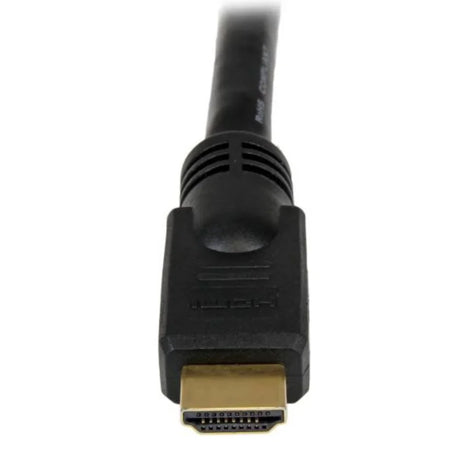G-MAX 20M High Speed HDMI 1.4V Cable, Gold Plated Connector, RoHS Certified, PVC Jacket, Ferrite Cores, Black | GMHD20M1-4V