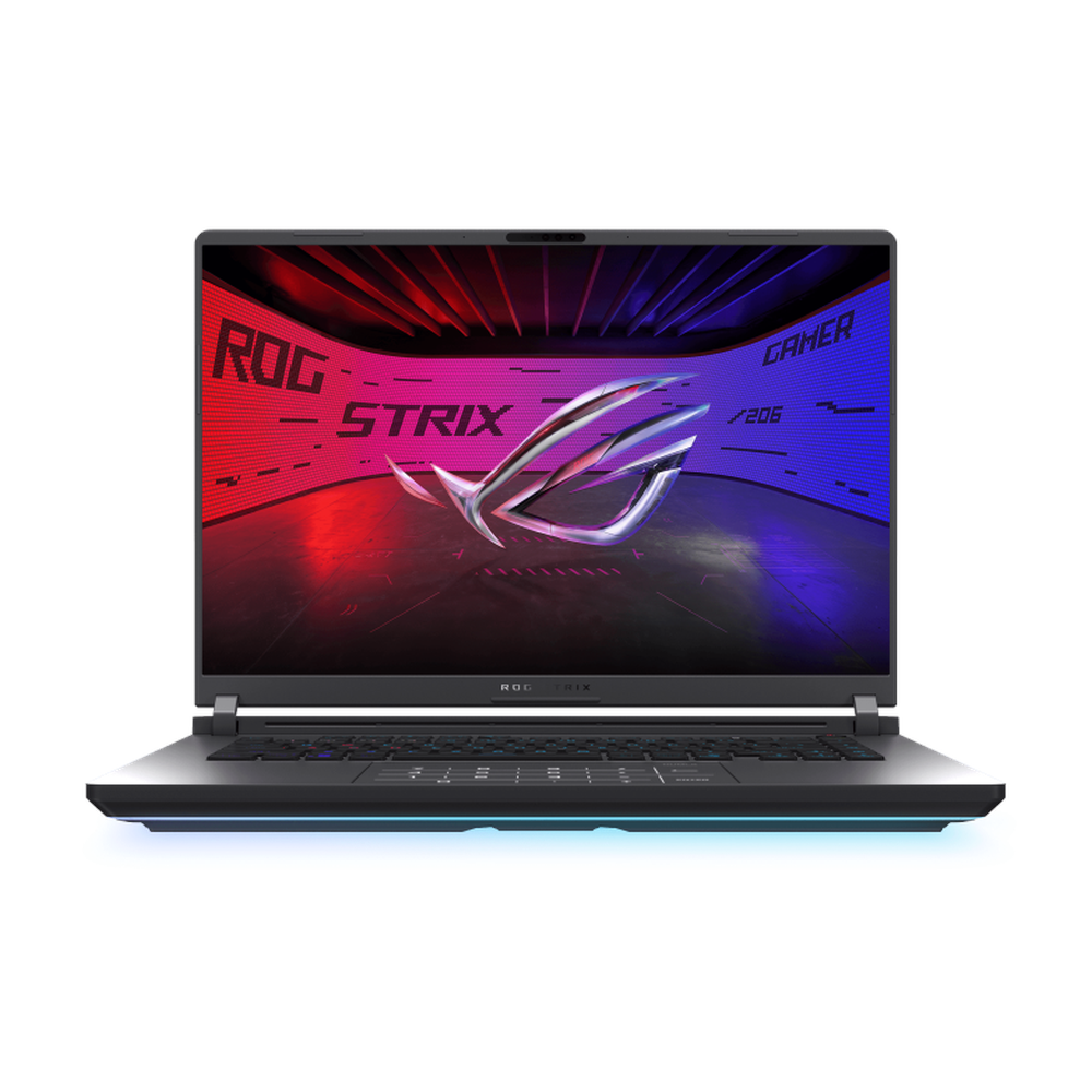 Asus ROG Strix G16 Gaming Laptop, Intel Core i7 14650HX Processor, 16 GB RAM, 1TB SSD, 8GB Nvidia RTX 5050 Graphics, 16" FHD+ 165Hz Display, Windows 11 Home, English & Arabic Keyboard, Eclipse Gray, 1 Year Warranty | G615JHR-1SG7821W