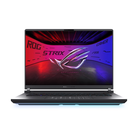 Asus ROG Strix G16 Gaming Laptop, Intel Core i7 14650HX Processor, 16 GB RAM, 1TB SSD, 8GB Nvidia RTX 5050 Graphics, 16" FHD+ 165Hz Display, Windows 11 Home, English & Arabic Keyboard, Eclipse Gray, 1 Year Warranty | G615JHR-1SG7821W