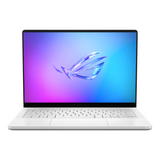 Asus ROG Zephyrus G14 AMD Ryzen 9 270 Processor, 16 GB RAM, 1TB SSD, 8 GB NVIDIA RTX 5050, 14" 3K (2880 x 1800) OLED Display, Windows 11 Home, English & Arabic Keyboard, Platinum White, 1 Year Warranty | GA403UH-OLED9161W