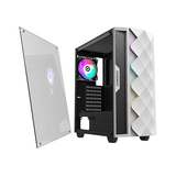 ATX CASE GAMEMAX DIAMOND WHITE