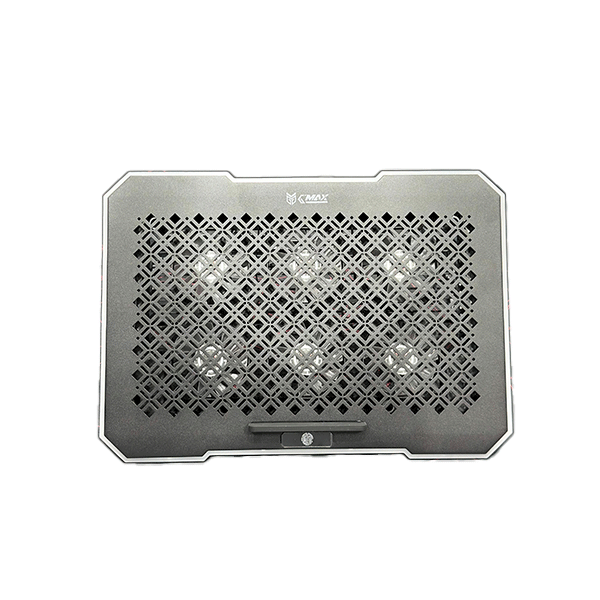 مبرد لابتوب للألعاب G-MAX مزود بـ 6 مراوح RGB موديل GMX-A16 أسود