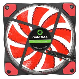 مروحة GAMEMAX CASE FAN GMX12R 120mm R GB Single 1 Year Shop Warranty | GMX12R