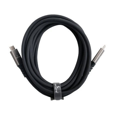 Genuine USB 3.2 Gen2 Cable, Cable Length 3M, 100W, 10Gps Data Transfer Speed, Aluminium Gray, 1 Year Warranty | GN-USBC3M-AL