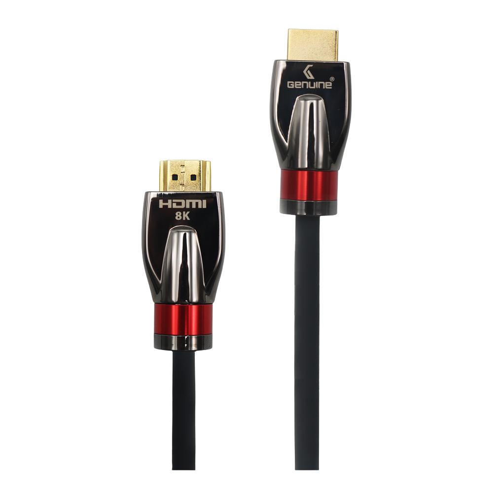 Genuine HDMI To HDMI Cable, Version 2.1, Supports 8K, Cable Length 3M, 2 x Ferrite Cores, 1 Year Warranty | GNHD3M21V