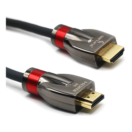 Genuine HDMI To HDMI Cable, Version 2.1, Supports 8K, Cable Length 3M, 2 x Ferrite Cores, 1 Year Warranty | GNHD3M21V