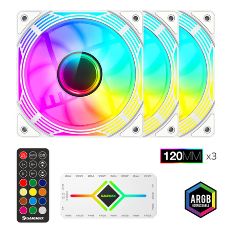 GameMax-KF300-WH-ARGB-Case-Fans-KF300-WH