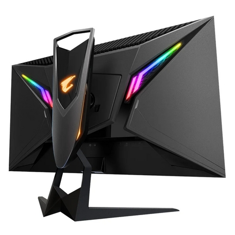 شاشة الألعاب جيجابايت اوروس FI27Q-P، مقاس 27 بوصة، دقة 2K (2560 × 1440)، 165 هرتز، مضادة للتوهج، زمن استجابة 1 مللي ثانية (MPRT)، HDMI، منفذ عرض (DP)، حامل قابل للتعديل بالكامل، لون أسود، ضمان سنة واحدة | FI27Q-P