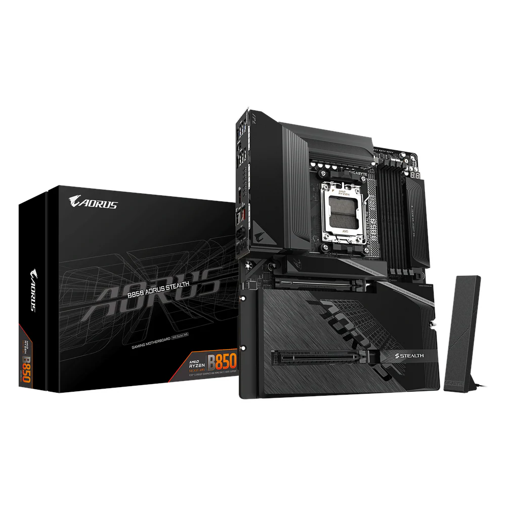 Gigabyte-B850-AORUS-STEALTH-BLACK-Motherboard-B850-A-STEALTH