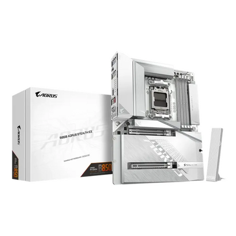 Gigabyte-B850-AORUS-STEALTH-ICE-Motherboard-B850-A-STEALTH-ICE