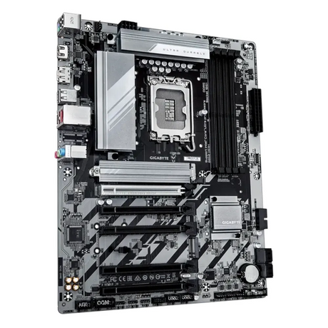 Gigabyte B860 DS3H Motherboard, LGA1851 Socket, ATX Form Factor, DDR5 Ram, PCIe 5.0, HDMI, DisplayPort, Realtek 2.5Gb Ethernet, USB 3.2 Gen 2x2 Type-C, 1 Year Warranty | B860-DS3H