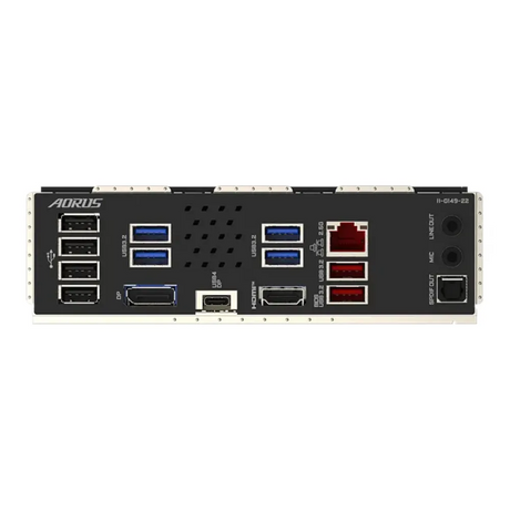 Gigabyte B860M AORUS ELITE Motherboard, LGA1851 Socket, mATX Form Factor, DDR5 Ram, PCIe 5.0, HDMI, DisplayPort, USB4 Type-C, Realtek 2.5Gb Ethernet, 1 Year Warranty | B860M-AORUS-ELITE