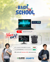 Gigabyte Gaming A16 CTH Gaming Laptop, Intel Core i7-13620H Processor, 16GB RAM, 1TB SSD, RTX 5050 8GB, 16” WUXGA 165Hz Display, Windows 11 Home, English & Arabic RGB Backlit Keyboard, 3 Year Warranty | CTHI3AE894SH