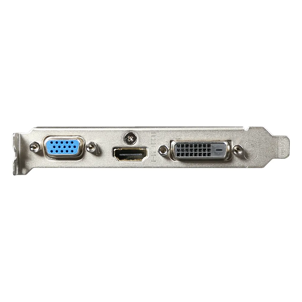 بطاقة رسومات جيجابايت جي فورس GT 710، ذاكرة DDR3 سعة 2 جيجابايت 64 بت، مخرجات HDMI 2.1b، DVI، D-Sub، واجهة PCI Express 2.0، سرعة تعزيز تصل إلى 954 ميجاهرتز، سرعة الذاكرة 1600 ميجاهرتز، ضمان لمدة سنة واحدة | GV-N710D3-2GL