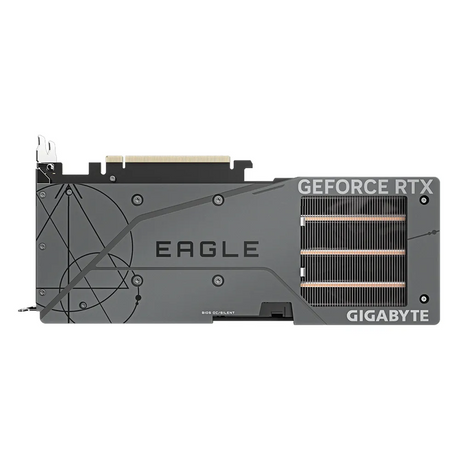 Gigabyte EAGLE OC GeForce RTX 4060 Ti Graphics Card, GDDR6 8GB 128-bit Memory, HDMI 2.1a & DP 1.4a Outputs, PCI Express 4.0, 2550 MHz Core Clock, 18 Gbps Memory Clock, Triple Fan Windforce Cooling System, 1 Year Warranty | GV-N406TEAGLE-OC-8GD