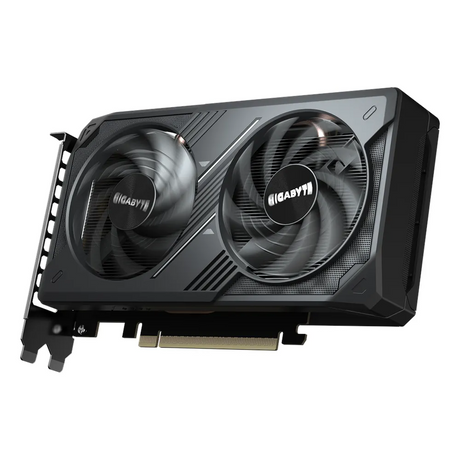 Gigabyte WINDFORCE OC GeForce RTX 5050 Graphics Card, GDDR6 8GB 128-bit Memory, HDMI 2.1b & DP 2.1b Outputs, PCI Express 5.0, 2587 MHz Core Clock, 20 Gbps Memory Clock, Dual Windforce Hawk Fans, 1 Year Warranty | GV-N5050WF2-OC-8GD