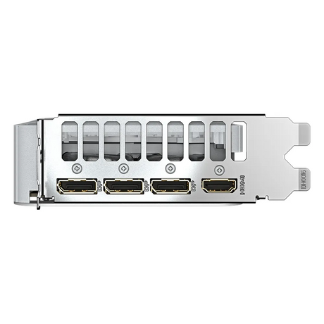 Gigabyte EAGLE OC ICE GeForce RTX 5060 Graphics Card, GDDR7 8GB 128-bit Memory, HDMI 2.1b & DP 2.1b Outputs, PCI Express 5.0, 2550 MHz Core Clock, 28 Gbps Memory Clock, Dual Windforce Hawk Fans, White, 1 Year Warranty | GV-N5060EAGLE-OC-ICE