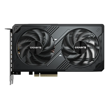Gigabyte WINDFORCE OC GeForce RTX 5060 Graphics Card, GDDR7 8GB 128-bit Memory, HDMI 2.1b & DP 2.1b Outputs, PCI Express 5.0, 2512 MHz Core Clock, 28 Gbps Memory Clock, 1 Year Warranty | GV-N5060WF2-OC-8GD