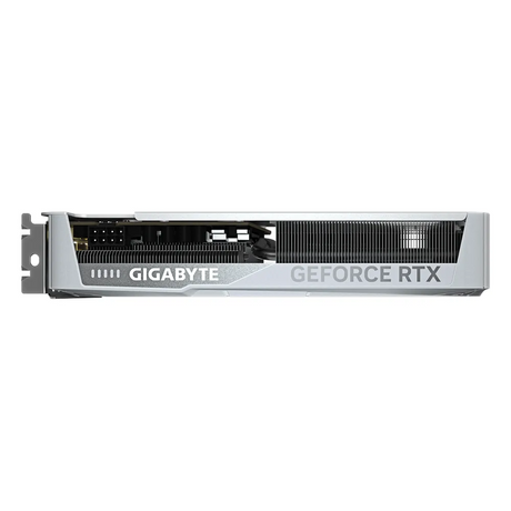 Gigabyte EAGLE OC ICE GeForce RTX 5060 Ti Graphics Card, GDDR7 8GB 128-bit Memory, HDMI 2.1b & DP 2.1b Outputs, PCI Express 5.0, 2617 MHz Core Clock, 28 Gbps Memory Clock, Dual Windforce Hawk Fans, White, 1 Year Warranty | GV-N506TEAGLE-OC-ICE